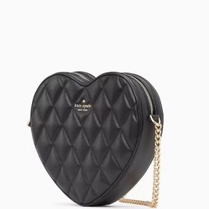 Love Shack Quilted Heart Crossbody Purse